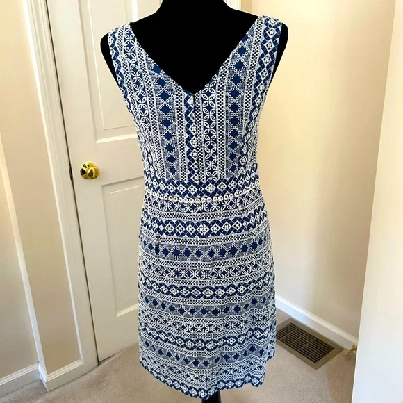 Boden | Dresses | Boden Blue And White Eyelet Dress | Poshmark Boden | Dresses | Boden Blue And White Eyelet Dress | Poshmark